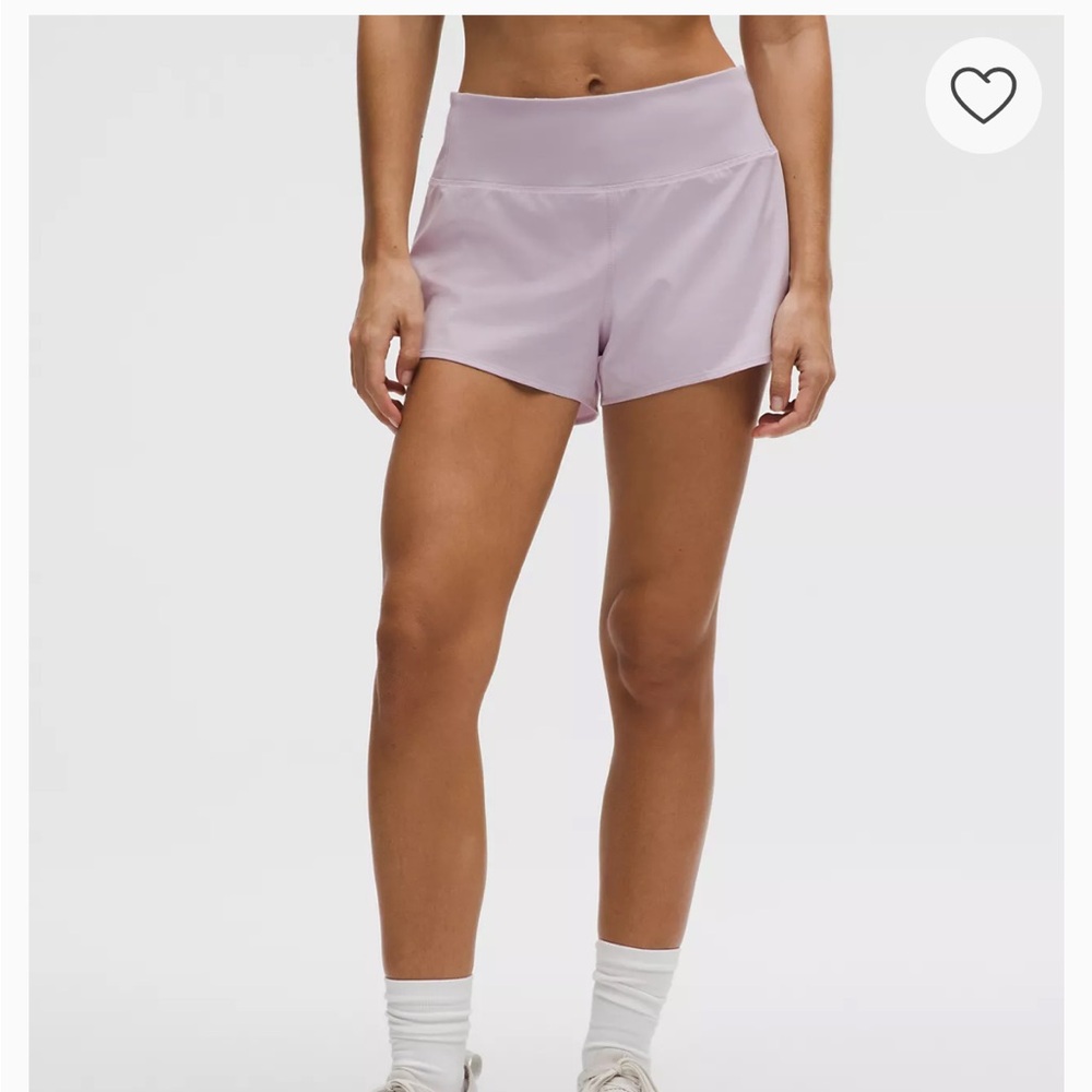 Lululemon Athletica Light Purple Athletic Shorts